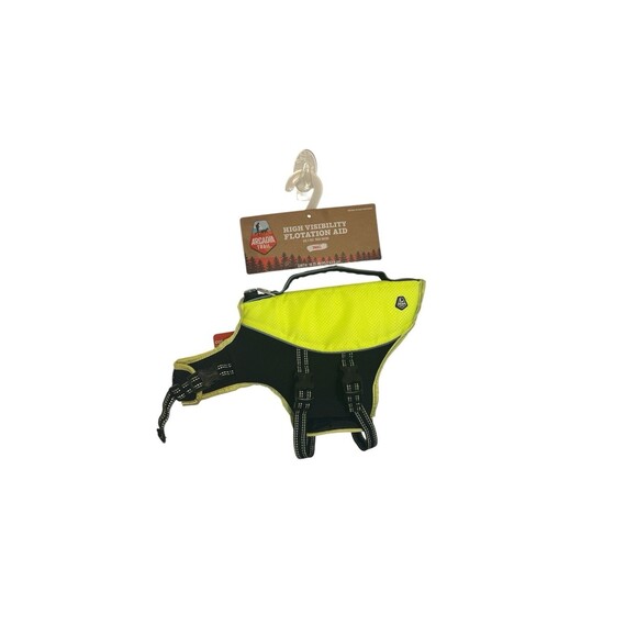 Arcadia Trail High Visibility Flotation Aid Small Dog Life Jacket 18 - 25in - Picture 1 of 9